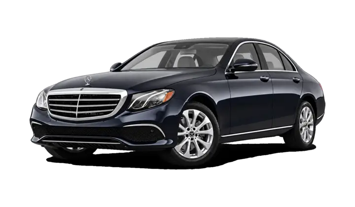 Mercedes-Benz E-Class private airport transfer vehicle