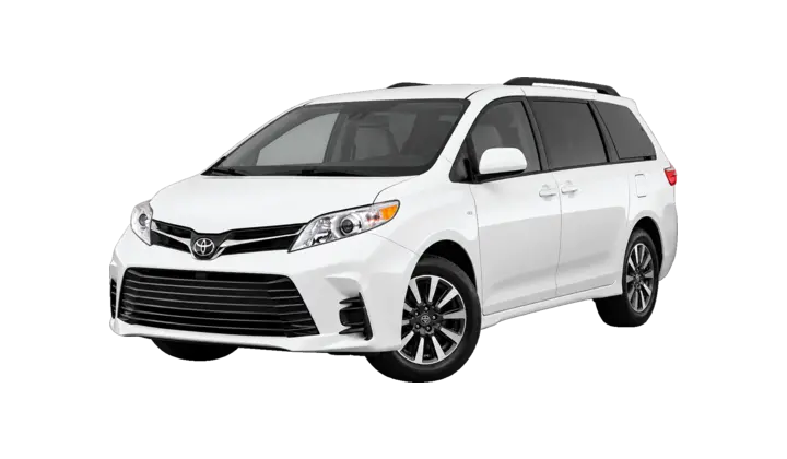 Toyota Minivan private airport transfer vehicle