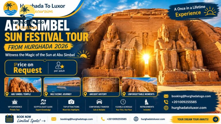 Abu Simbel Sun Festival Tour from Hurghada 2026